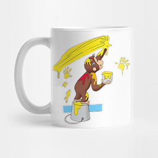 Curious George Cat 3 Mug